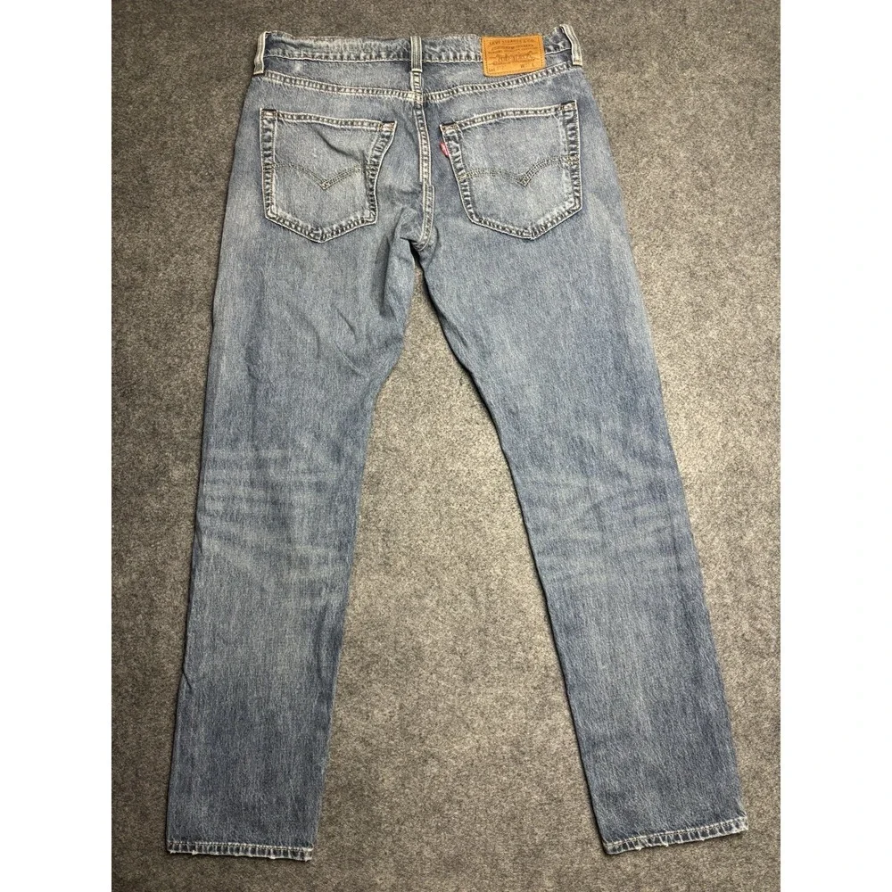 Levi's Premium 512 Big E Slim Taper Distressed Jeans Men 31x32